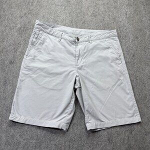 Tommy Bahama Chip Shot IslandZone 10" Shorts Men 35 Gray Golf Performance Nylon